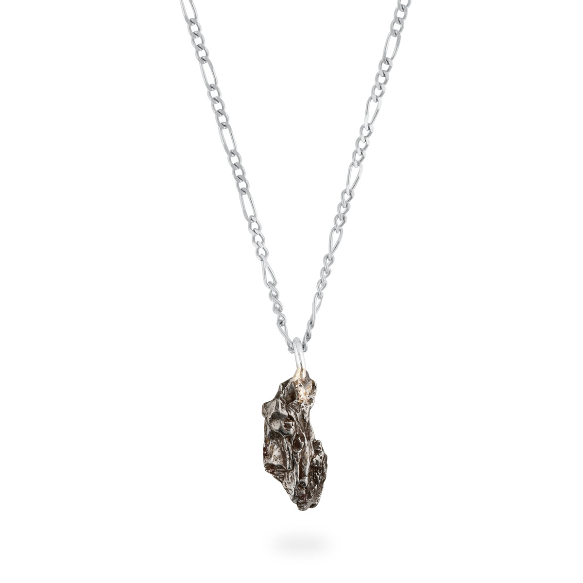 Meteorite 1,91g with 40cm figaro necklace