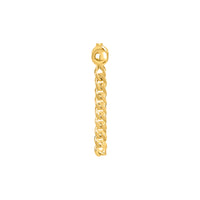 VIKA jewels Stud Stecker Earrings Kette Chain Ohrringe recycled recycling sterling silber silver handmade handgemacht Bali fashion jewels jewelry schmuck 18 carat karat gold plated vergoldet