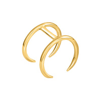 EMBRACE RING MIDI gold plated