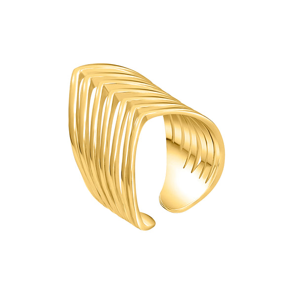 MIGRANT RING gold plated