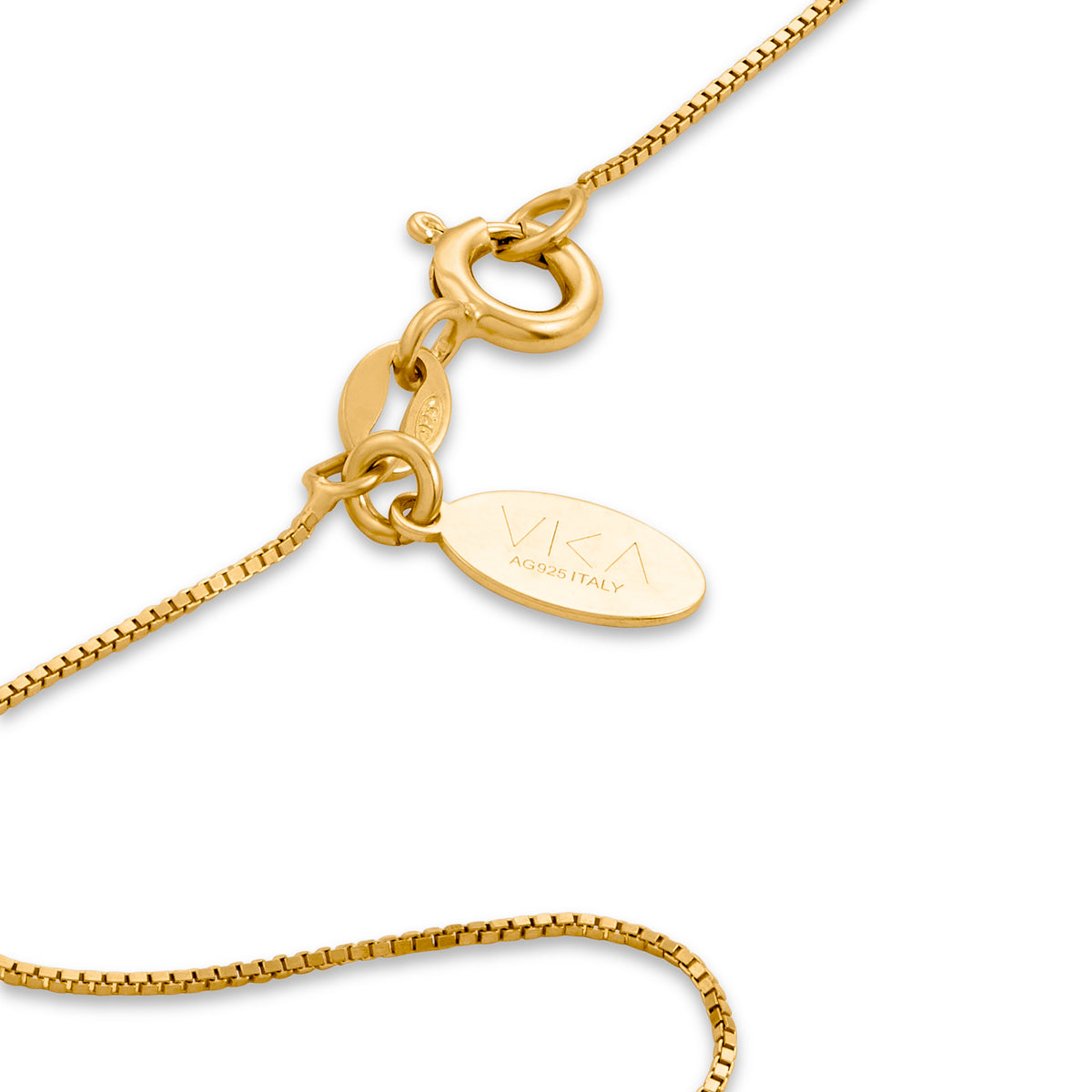 DELICATE BOX CHAIN gold plated