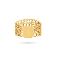 CHAIN RING triple gold plated
