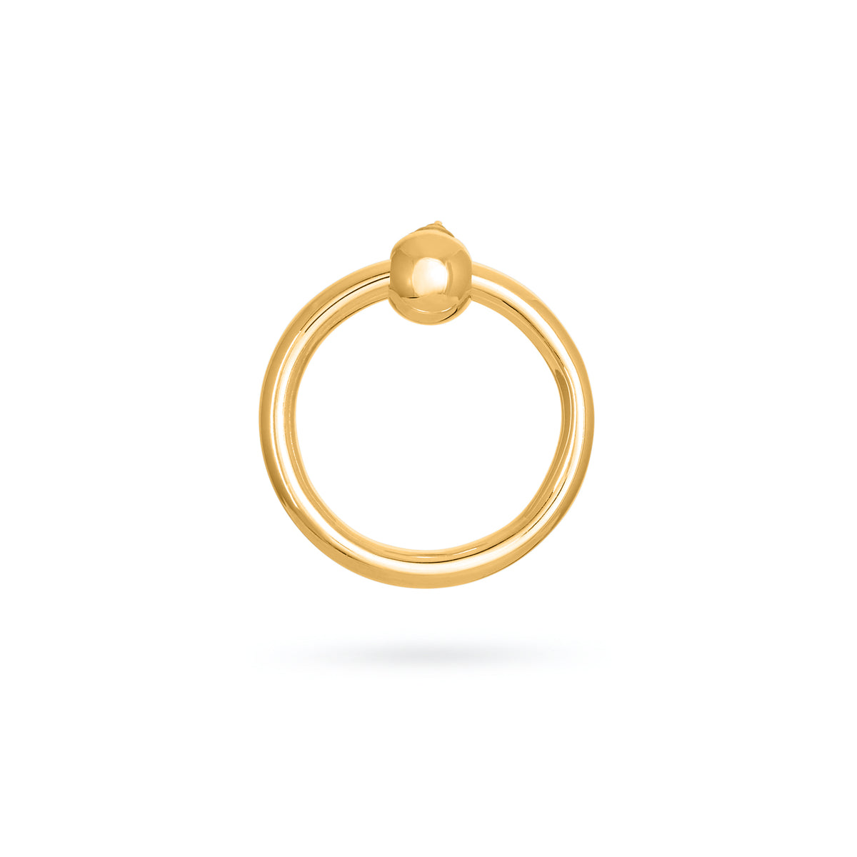 KNOCKER EARRINGS gold plated