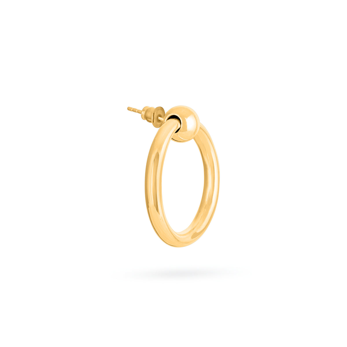 KNOCKER EARRINGS gold plated