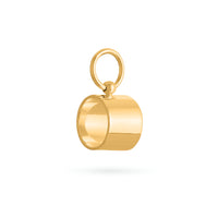 KNOCKER RING gold plated