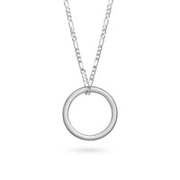 CIRCLE PENDANT-Necklace-VIKA Jewels