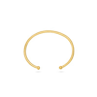 VIKA jewels bracelet Armreif Armband bangle cuff 18 carat karat Gold plated vergoldet silber recycling recycled sterling silver schmuck handgemacht handmade piercing Silberschmuck