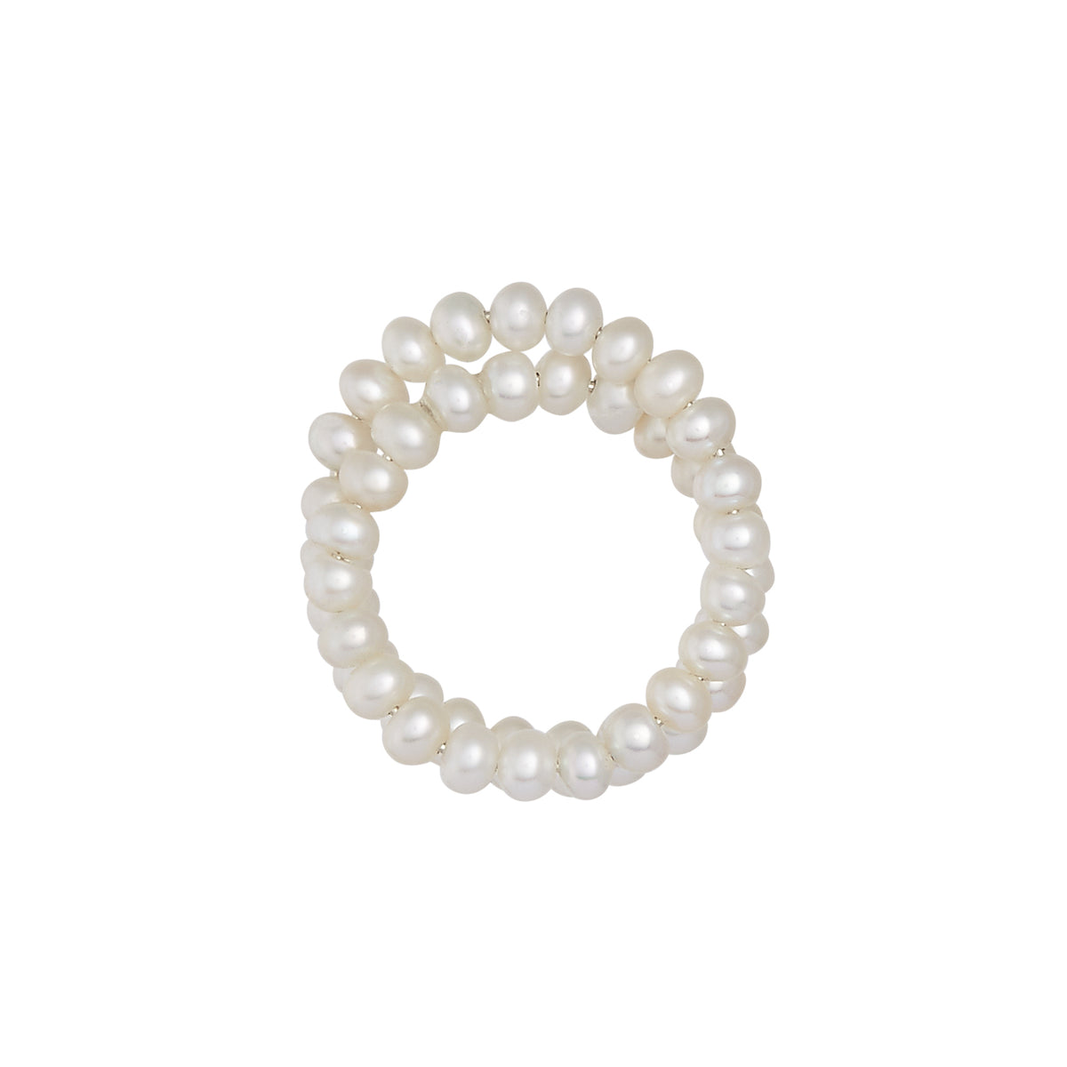 VIKA jewels sweet water pearls Süsswasser Perle Ring recycled Sterling Silver silber handmade Bali spiral sustainable nachhaltig schmuck jewellery jewelry