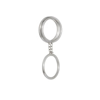 VIKA jewels chained triple ring statement handmade Bali recycled recycling sterling silver silber fashion jewellery jewelry