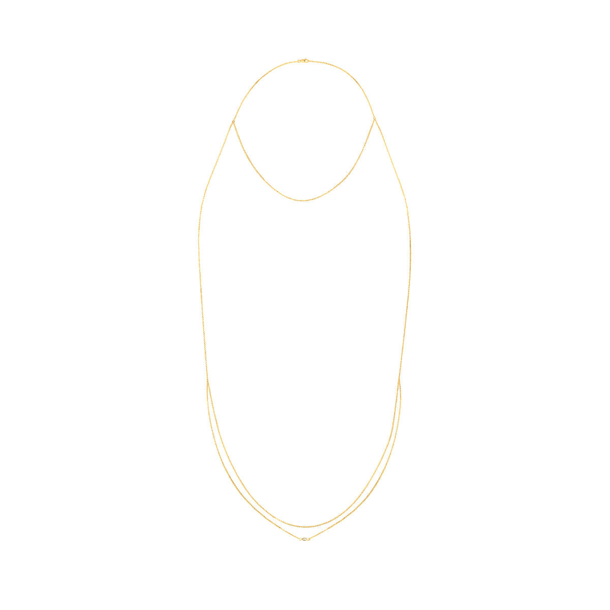 SIMPLE BODYCHAIN gold plated