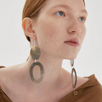 VIKA jewels shell Muschel earrings statement Ohrringe handmade Bali recycled recycling sterling silver silber fashion jewellery jewelry